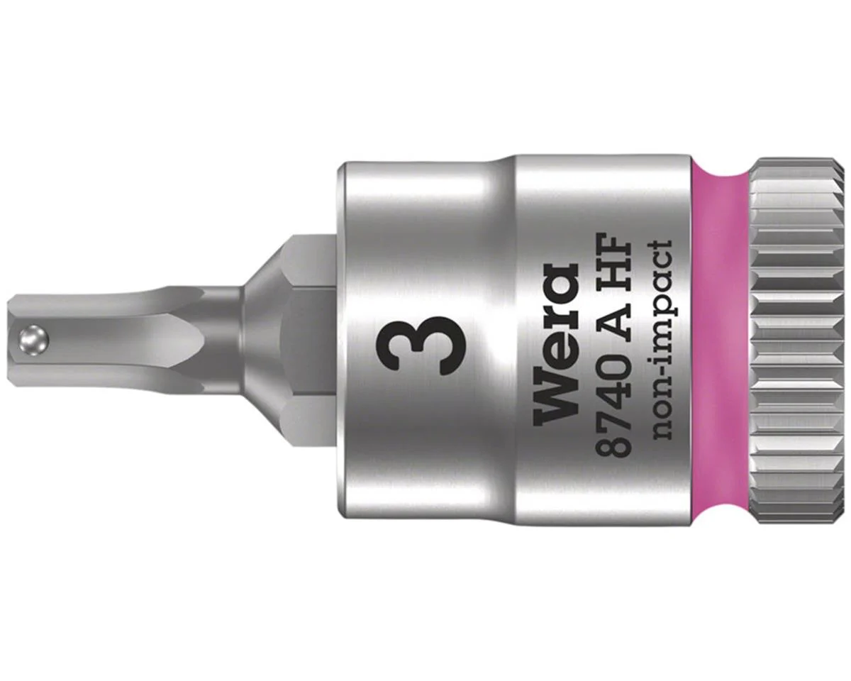 Wera 8740 A HF Bit (1/4" Socket) (28mm) (3mm)
